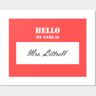 Mrs. Littrell Posters and Art